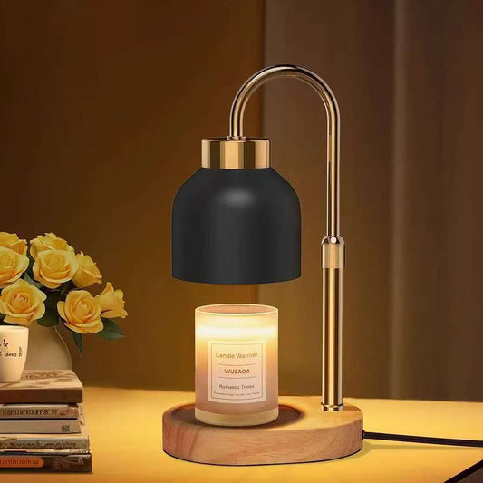 Aromatherapy Lamp Simple Wax Melt Lamp Atmosphere Decoration Table Lamp Ornaments Aromatherapy Fireless Bedroom Bedside Fragrance Lamp
