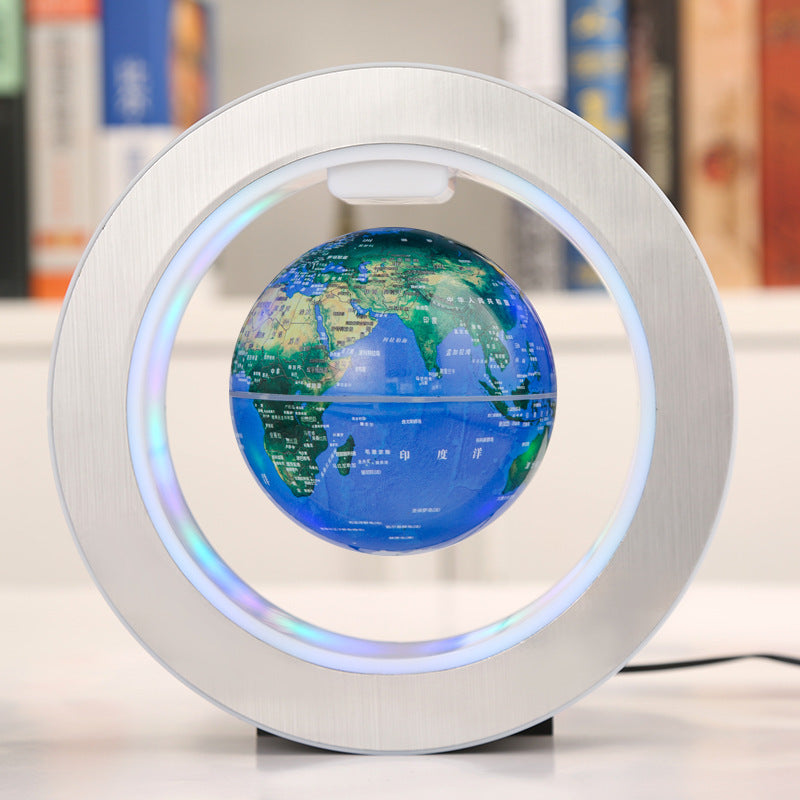 Magnetic Levitation Globe English Version Gift Decorations Lettering Creative Crafts Home Decorations