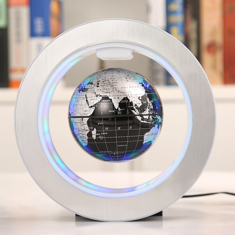 Magnetic Levitation Globe English Version Gift Decorations Lettering Creative Crafts Home Decorations