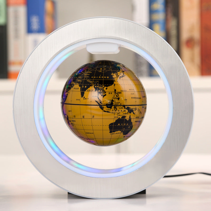 Magnetic Levitation Globe English Version Gift Decorations Lettering Creative Crafts Home Decorations