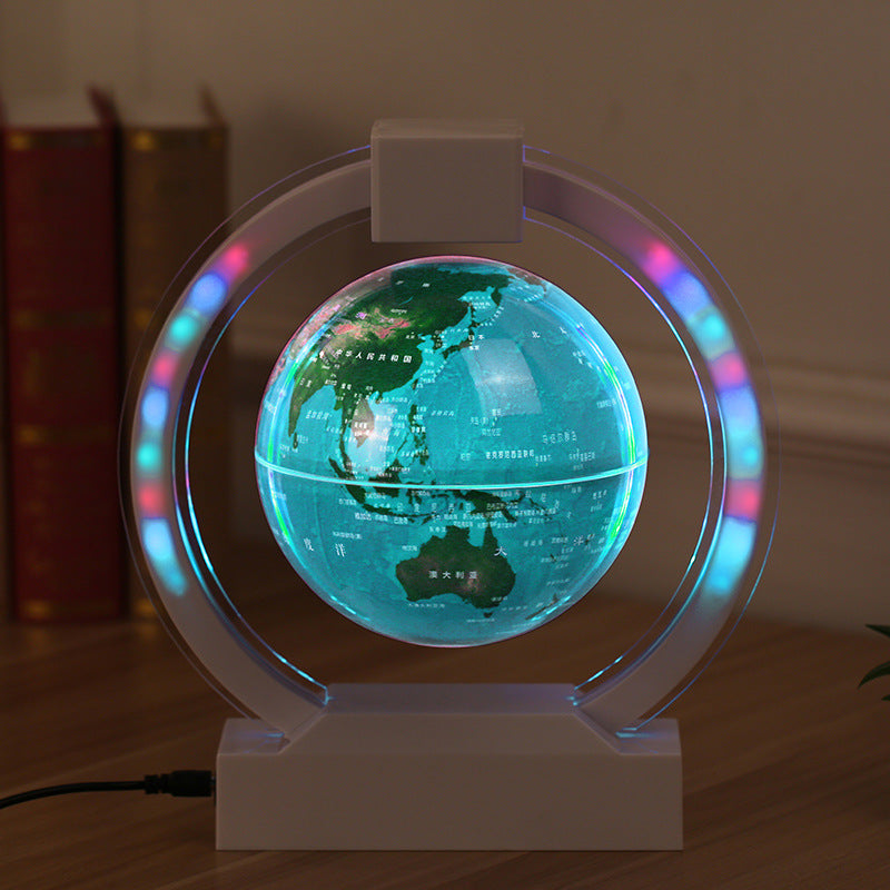 Magnetic Levitation Globe English Version Gift Decorations Lettering Creative Crafts Home Decorations