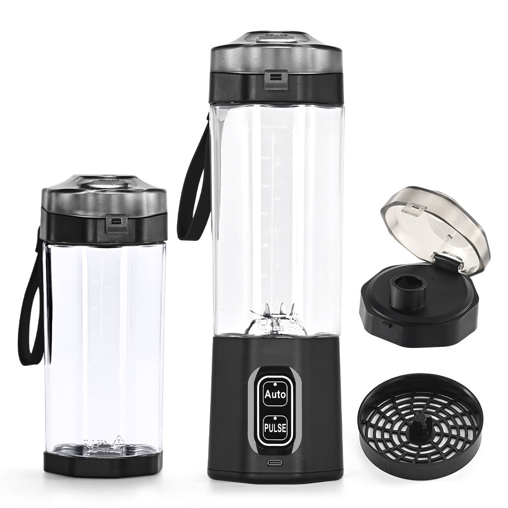 Portable Household Juicer With Pulse Function, 360W High-Power Juicing Cup, Small Juicer
