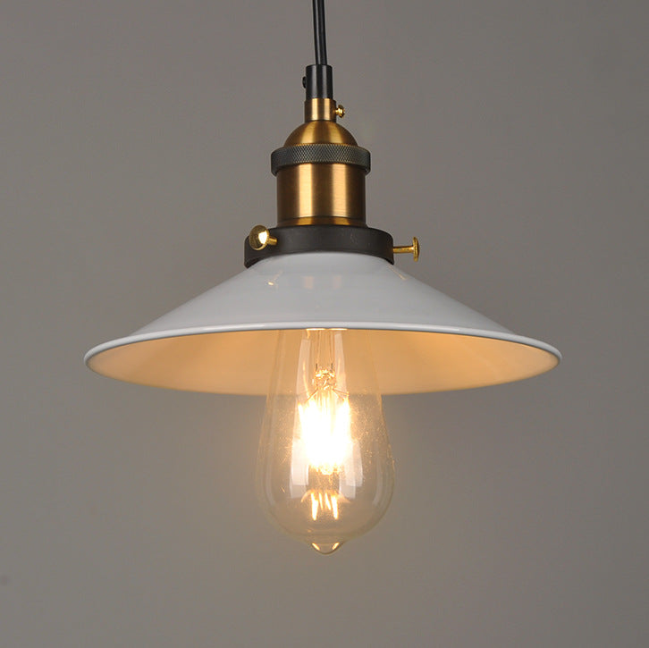 Loft Nordic Simple American Industrial Style Country Warehouse Retro Creative Bar Restaurant Single Head Small Black Dress Chandelier