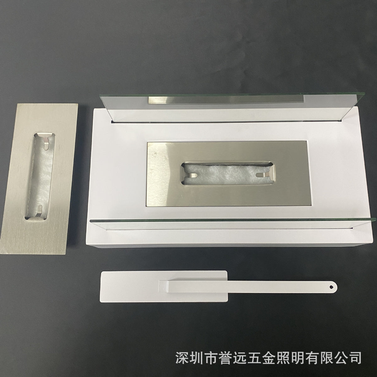 Rectangular Alcohol Fireplace Real Fire Stainless Steel Camping Atmosphere Lamp Portable Heating Fireplace Really Low Price Wholesale And Retail
